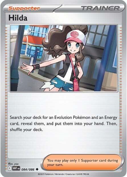 Hilda 084/086 Reverse Holofoil SV: White Flare Hilda 084/086 Reverse Holofoil SV: White Flare