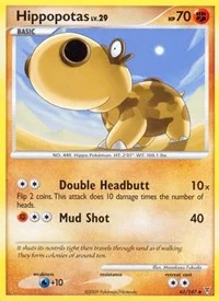 Hippopotas | 61 | Reverse Holofoil | Supreme Victors