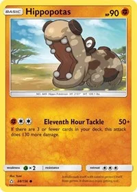Hippopotas | 68/156 | Reverse Holofoil | SM - Ultra Prism