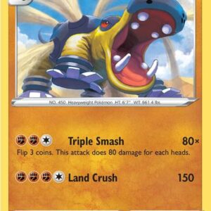 Hippowdon 094/189 Reverse Holofoil SWSH03: Darkness Ablaze Hippowdon 094/189 Reverse Holofoil SWSH03: Darkness Ablaze