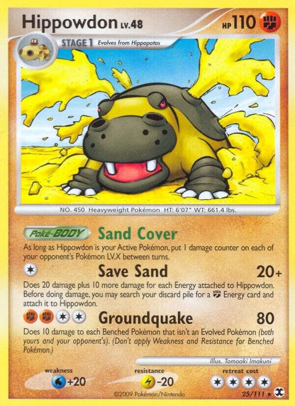 Hippowdon 25/111 Normal Rising Rivals Hippowdon 25/111 Normal Rising Rivals