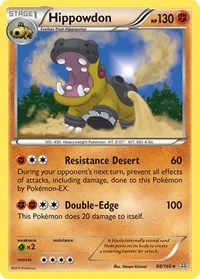 Hippowdon | 88/160 | Reverse Holofoil | XY - Primal Clash