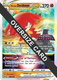 Hisuian Decidueye VSTAR | 084/189 | Holofoil | Jumbo Cards