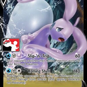 Hisuian Goodra V 135/196 Holofoil Prize Pack Series Cards