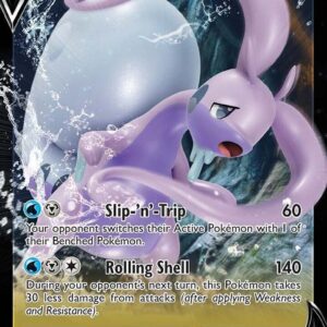 Hisuian Goodra V 135/196 Holofoil SWSH11: Lost Origin Hisuian Goodra V 135/196 Holofoil SWSH11: Lost Origin
