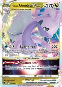 Hisuian Goodra VSTAR | 136/196 | Holofoil | SWSH11: Lost Origin
