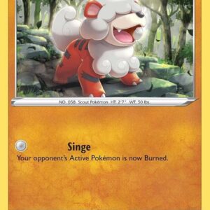 Hisuian Growlithe 083/196 Reverse Holofoil SWSH11: Lost Origin