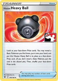 Hisuian Heavy Ball | 146/189 | Normal | Prize Pack Series Cards