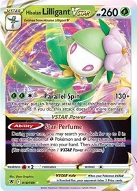 Hisuian Lilligant VSTAR | 018/189 | Holofoil | SWSH10: Astral Radiance