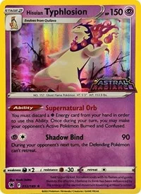 Hisuian Typhlosion | 052/189 (GameStop Exclusive) | Holofoil | Miscellaneous Cards & Products