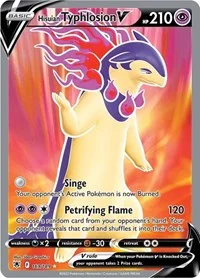 Hisuian Typhlosion V (Full Art) | 169/189 | Holofoil | SWSH10: Astral Radiance