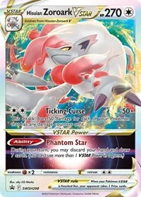 Hisuian Zoroark VSTAR | SWSH298 | Holofoil | SWSH: Sword & Shield Promo Cards