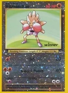 Hitmonchan | 2 [Winner] | 002/009 | Reverse Holofoil | Best of Promos