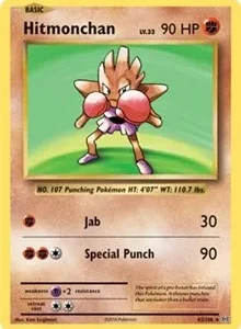 Hitmonchan | 62/108 (XY Evolutions) | 062/108 | Normal | Deck Exclusives
