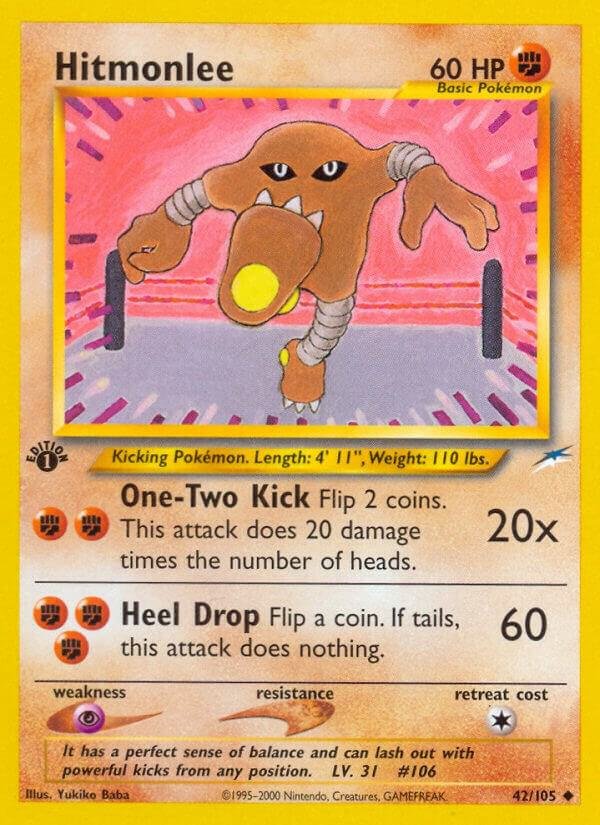 Hitmonlee 042/105 Unlimited Neo Destiny