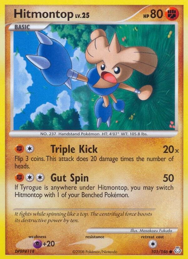 Hitmontop 101/146 Normal Legends Awakened Hitmontop 101/146 Normal Legends Awakened