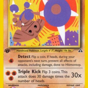 Hitmontop (22) 22/75 Unlimited Neo Discovery