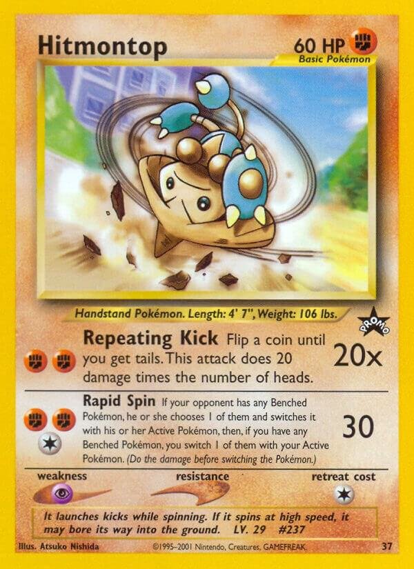 Hitmontop 37/53 Normal WoTC Promo Hitmontop 37/53 Normal WoTC Promo