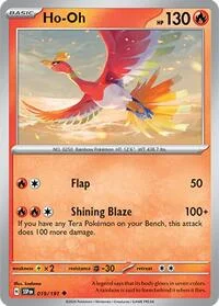 Ho-Oh | 019/191 | Reverse Holofoil | SV08: Surging Sparks Ho-Oh | 019/191 | Reverse Holofoil | SV08: Surging Sparks