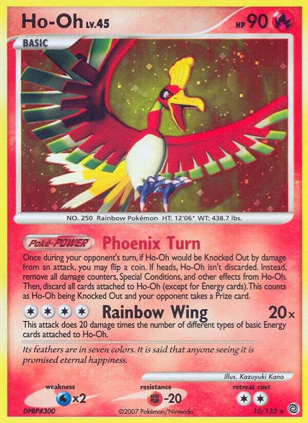Ho-Oh 10/132 Holofoil Secret Wonders