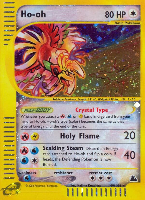 Ho-oh 149/144 Reverse Holofoil Skyridge Ho-oh 149/144 Reverse Holofoil Skyridge