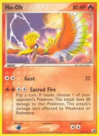 Ho-Oh | 27/115 | Reverse Holofoil | Unseen Forces