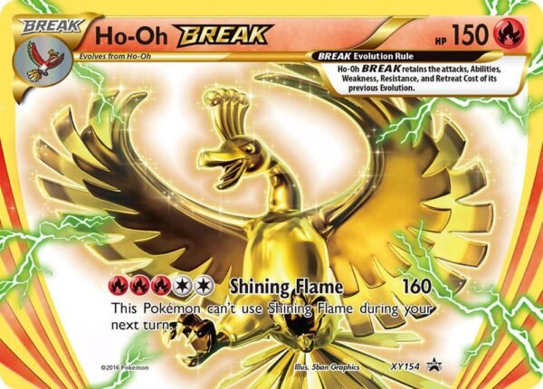 Ho-Oh BREAK XY154 Holofoil XY Promos