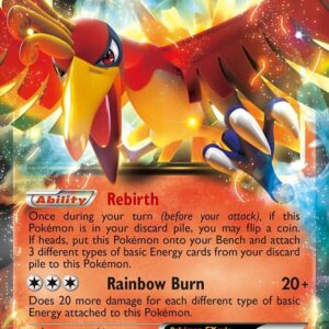 Ho-Oh EX 22/124 Holofoil Dragons Exalted
