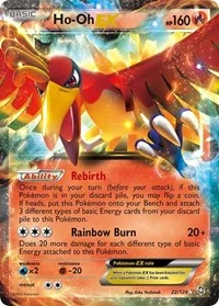 Ho-Oh EX | 22/124 | Holofoil | Dragons Exalted