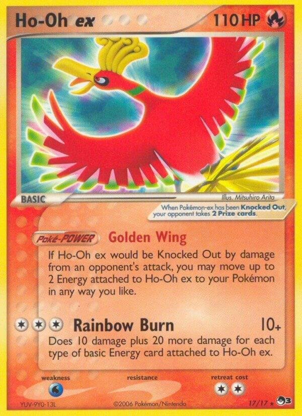 Ho-Oh ex (Non-Holo) 017/017 Normal POP Series 3