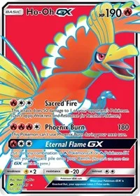 Ho-Oh GX (Full Art) | 131/147 | Holofoil | SM - Burning Shadows