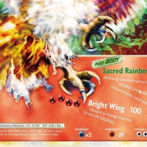 Ho-Oh Legend (Bottom) 112/123 Holofoil HeartGold SoulSilver