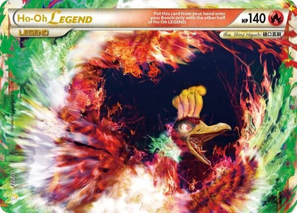 Ho-Oh Legend (Top) 111/123 Holofoil HeartGold SoulSilver