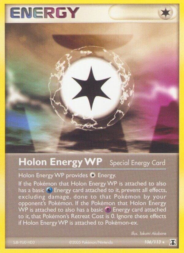 Holon Energy WP 106/113 Normal Delta Species Holon Energy WP 106/113 Normal Delta Species