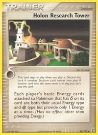 Holon Research Tower | 94/113 | Reverse Holofoil | Delta Species