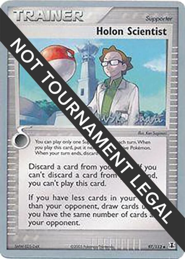 Holon Scientist 2006 (Miska Saari) 97/113 Normal World Championship Decks Holon Scientist 2006 (Miska Saari) 97/113 Normal World Championship Decks