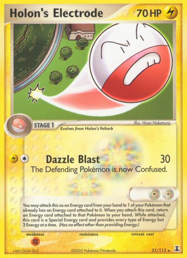 Holon’s Electrode 21/113 Normal Delta Species Holon’s Electrode 21/113 Normal Delta Species