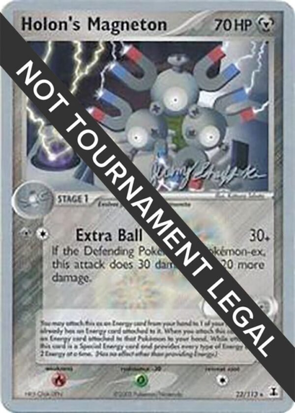 Holon’s Magneton 2007 (Jeremy Scharff-Kim) 22/113 Normal World Championship Decks Holon’s Magneton 2007 (Jeremy Scharff-Kim) 22/113 Normal World Championship Decks