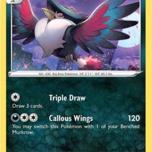Honchkrow 107/195 Normal SWSH12: Silver Tempest