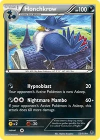 Honchkrow | 52/119 | Normal | XY - Phantom Forces
