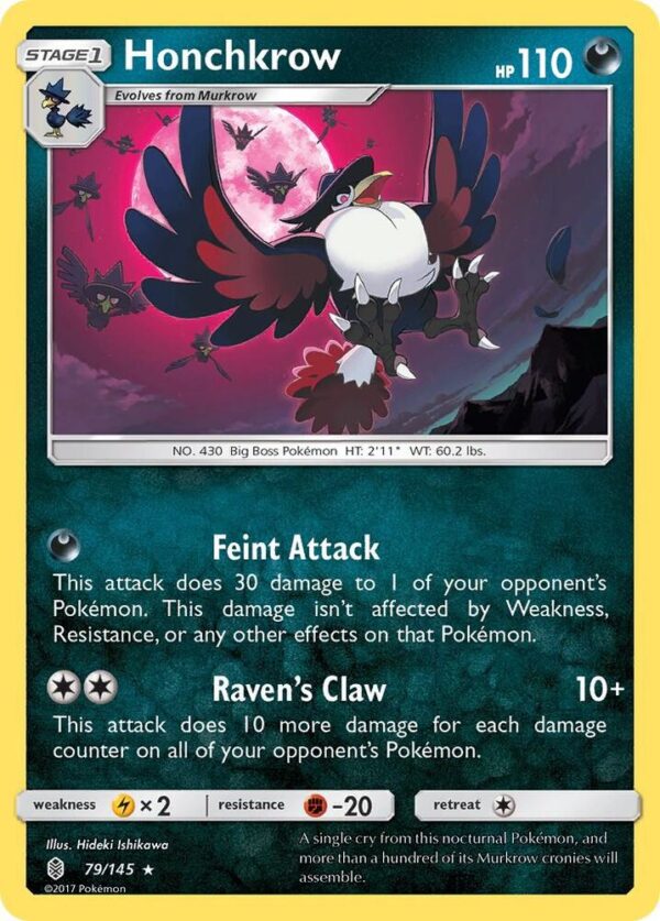 Honchkrow 79/145 Normal SM – Guardians Rising