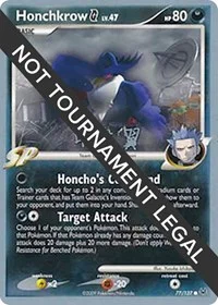 Honchkrow G | 2009 (Tsubasa Nakamura) | 77/127 | Normal | World Championship Decks Honchkrow G | 2009 (Tsubasa Nakamura) | 77/127 | Normal | World Championship Decks