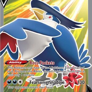 Honchkrow V (Full Art) 161/172 Holofoil SWSH09: Brilliant Stars
