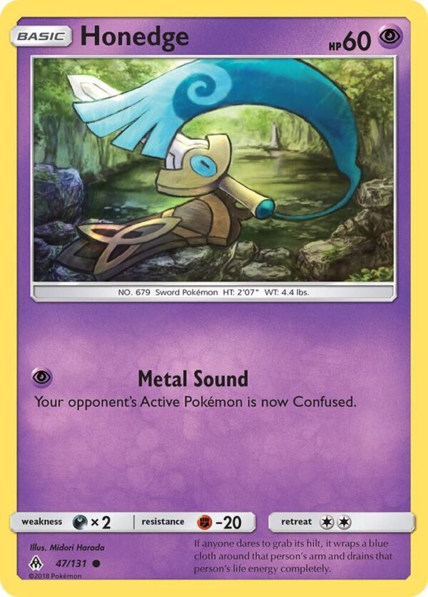 Honedge (47) 47/131 Normal SM – Forbidden Light