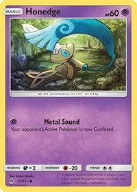 Honedge (47) | 47/131 | Reverse Holofoil | SM - Forbidden Light