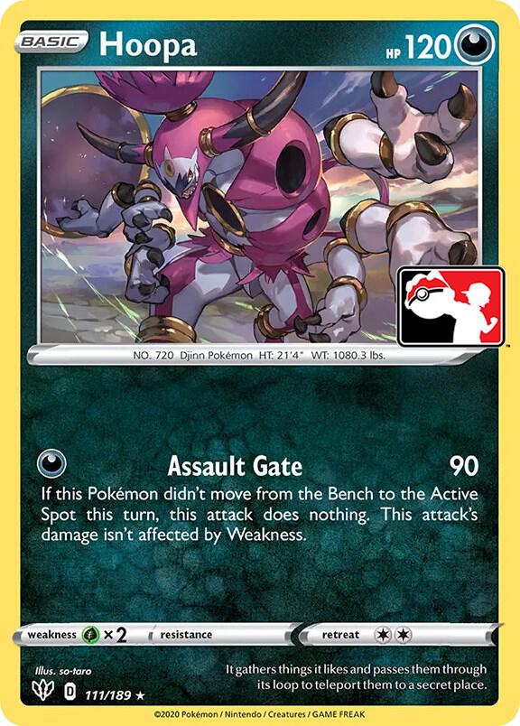 Hoopa 111/189 Normal Prize Pack Series Cards