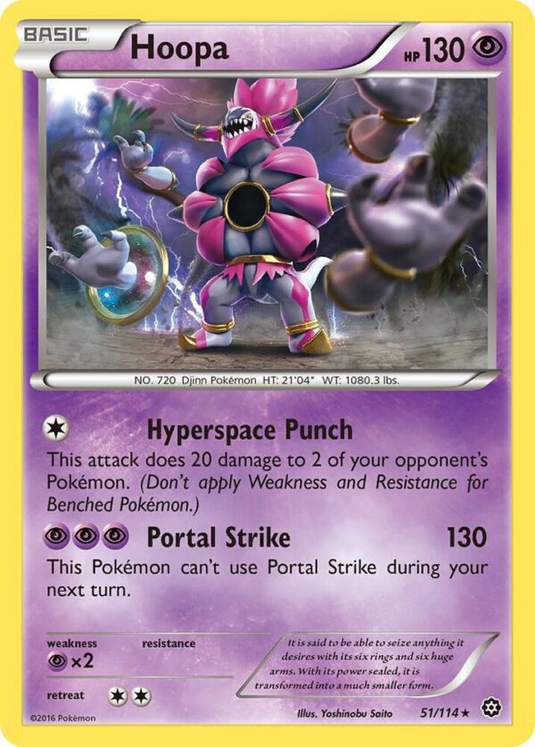 Hoopa 51/114 Normal XY – Steam Siege