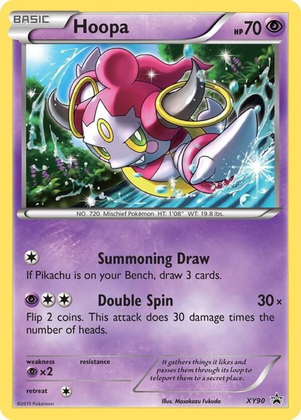 Hoopa (Collector Chest) XY90 Holofoil XY Promos Hoopa (Collector Chest) XY90 Holofoil XY Promos