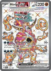 Hoopa ex | 226/182 | Holofoil | SV04: Paradox Rift