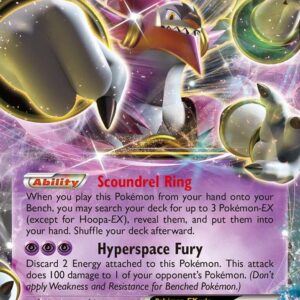 Hoopa EX XY71 Holofoil XY Promos